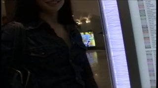 18 teen Lola Banks Strips Off Her Clothes For The Camera And Then Gets Drilled