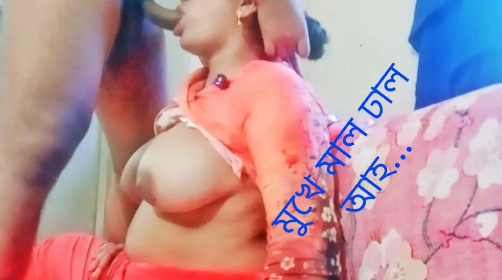Bangladeshi Jami-vai gives blowjob with Monika vabi very hard blowjob and the best