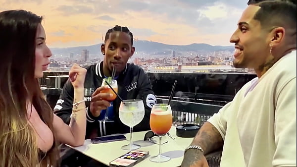 DP With My Boyfriend And His Friend! Double Creampie