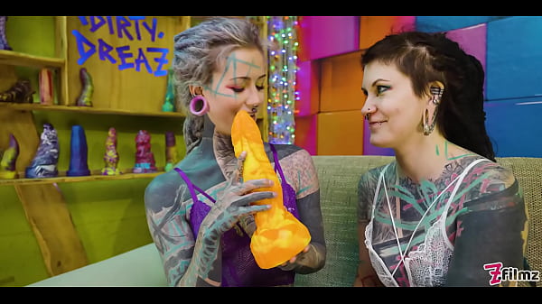 Heavy Ink Heavy Dick Tattooed Girls Ass Fucking