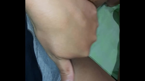 Threesome with orgasms in panties