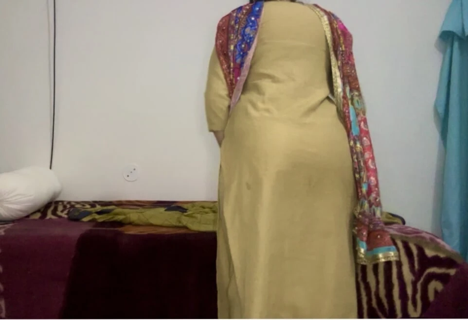 Beautiful wife cheating on her husband, alone at home with bf