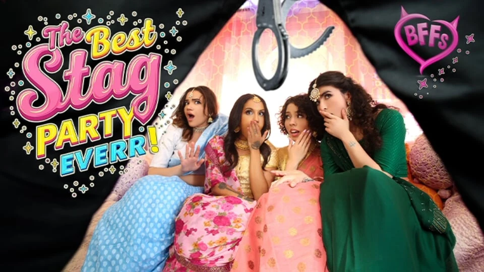 BFFS – Indian Bachelorette Party Turns Into Stripper Fuck-Fest!