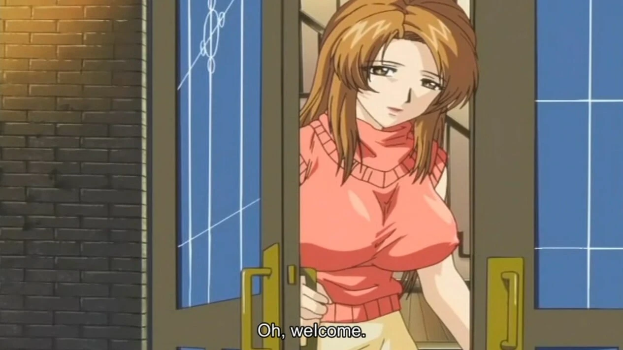 Busty MILF fucks the horny boy hard while bouncing her huge tits all over his filthy face! HENTAI UNCENSORED