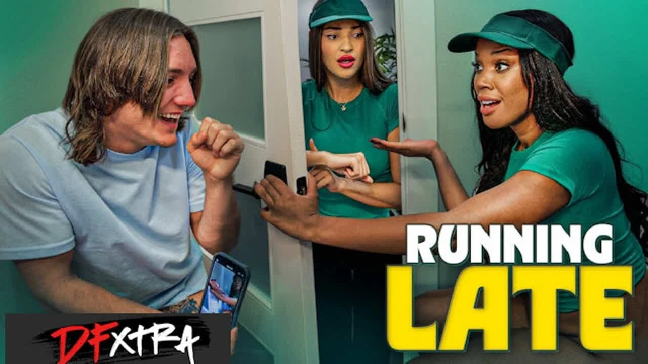 Horny BF Fucks August Skye’s Thick Ass Before Work Rush