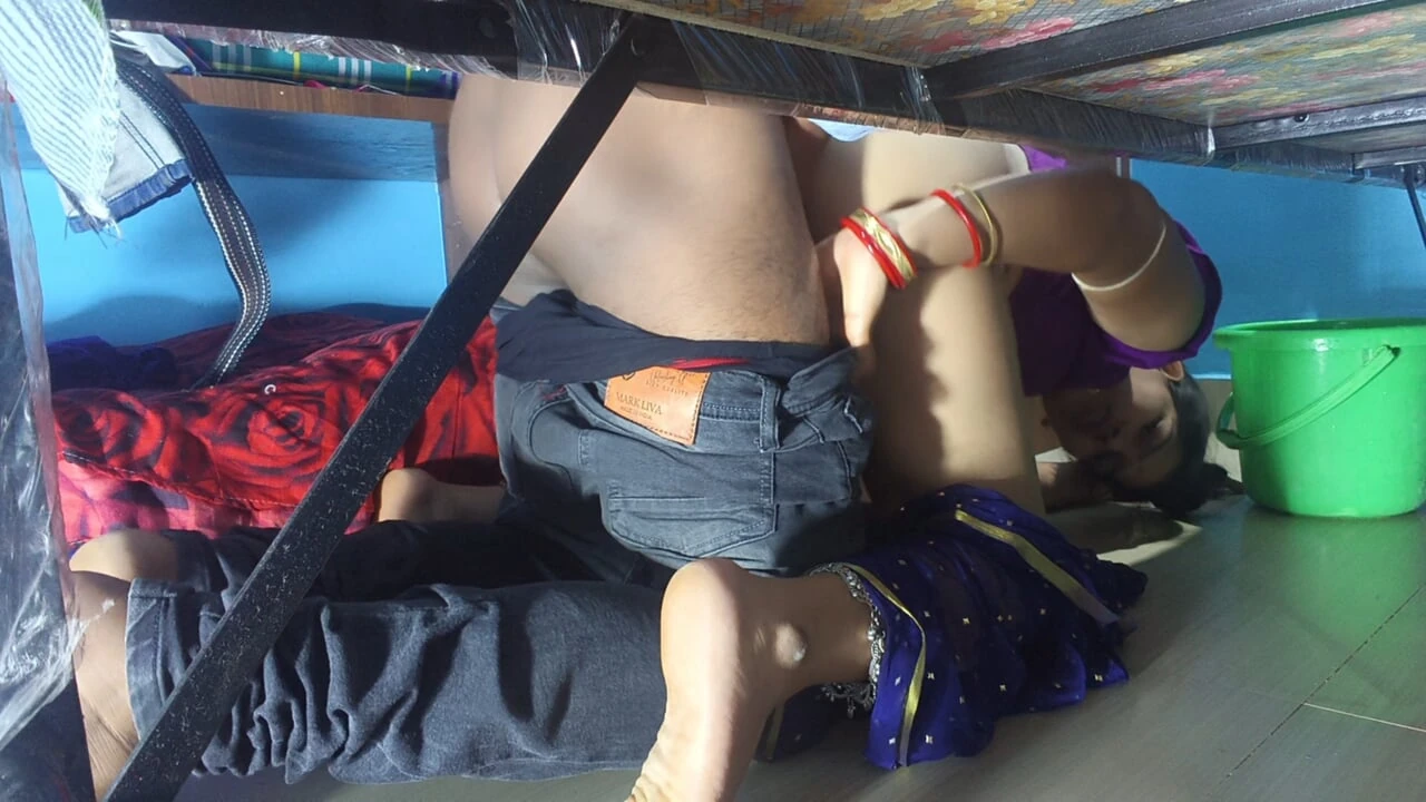 Indian Desi maidservant with Sex and drama