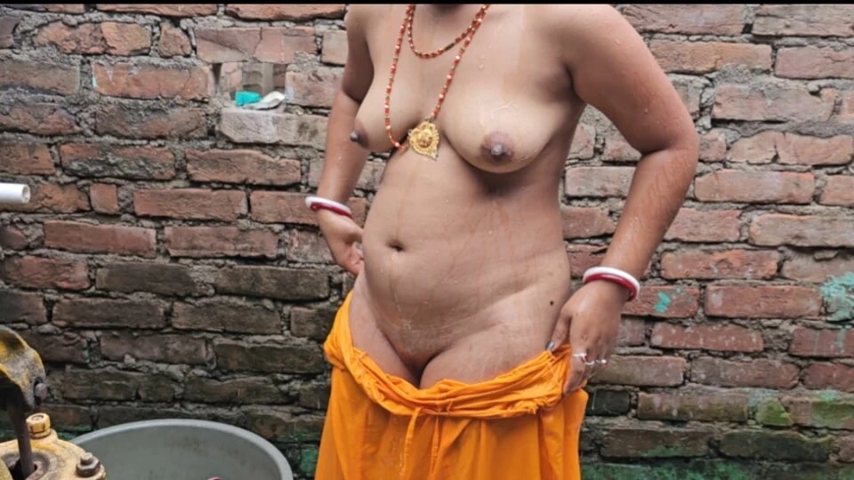 “Sneaky moments spent in the bathroom in the light rain of the morning