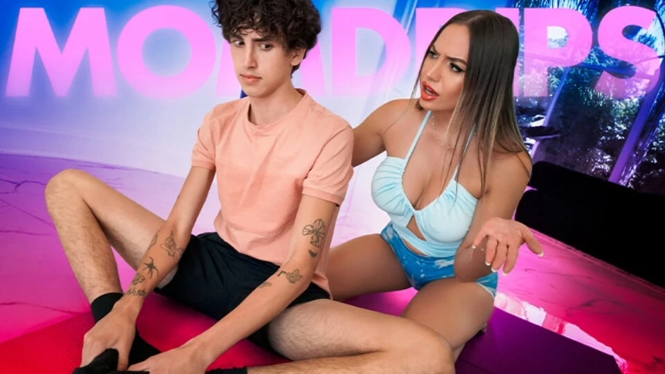 Stepmom Seduced Me with Her Sexy Yoga Pants and Smoking-Hot Body