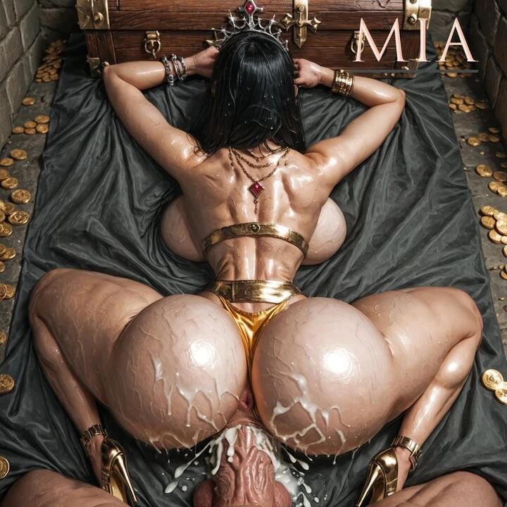 AI LATINA DUNGEON SLUT MIA PART 4: MIA GETS FUCKED AND CUMMED ON!