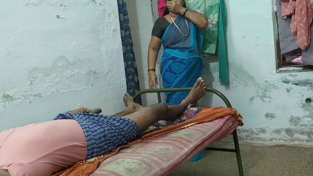 I was lying on the bed masturbating when suddenly Aunty came there and was shocked to see me.