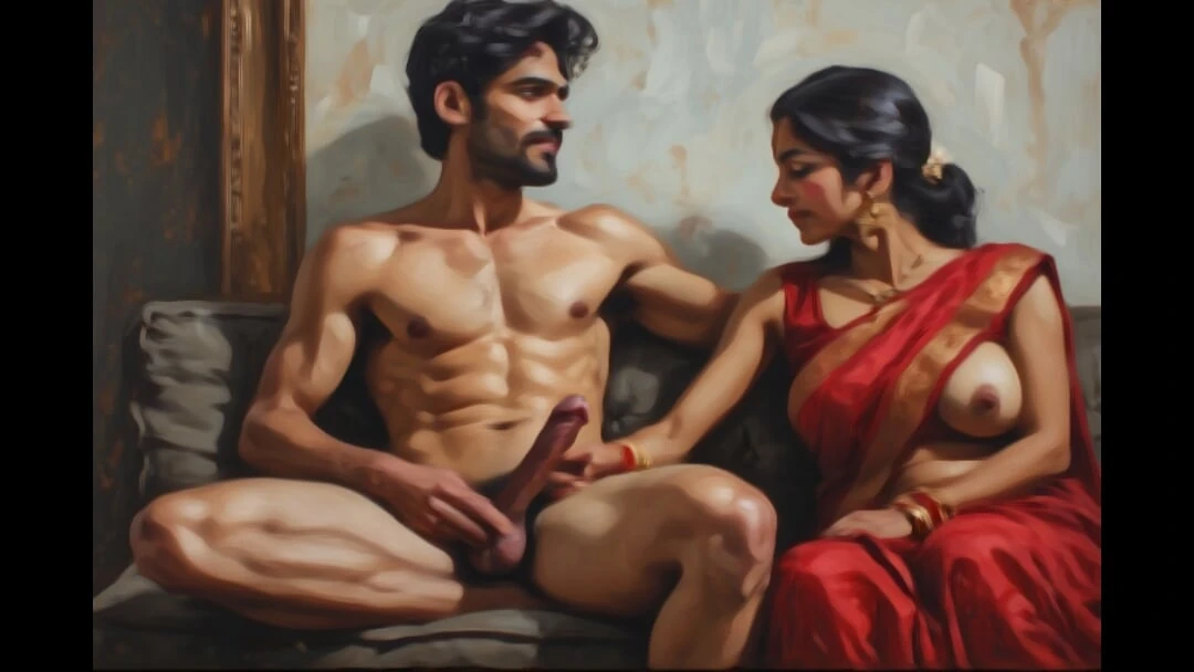 Indian married women full night sex hard pounding with her husband's stepbrother