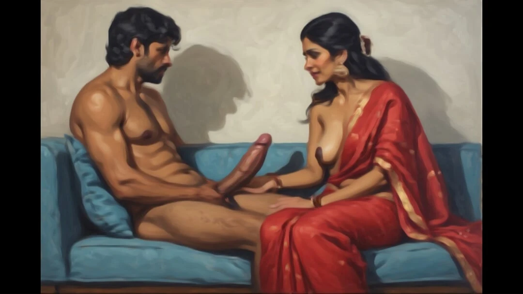 Indian virgin college boy fucking his experienced owner aunty, cheating housewife