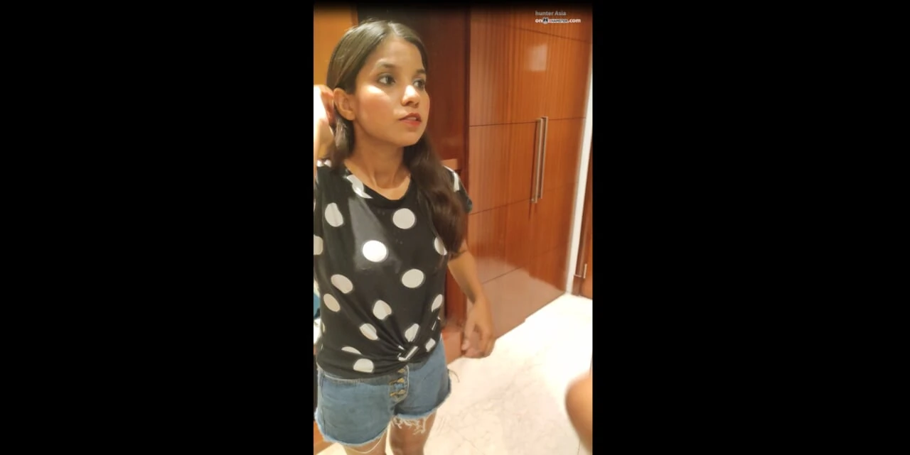 She getting ready for party but i fucked her and cum on her belly – hunter Asia