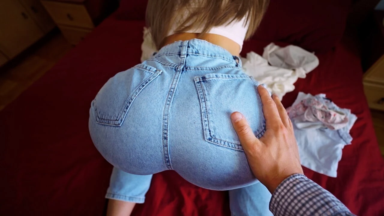 Stepbrother helps stepsister clean her room…but things got dirty…