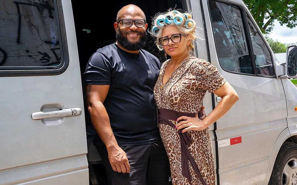 Tattooed Mature Friend Picked up for Anal Sex