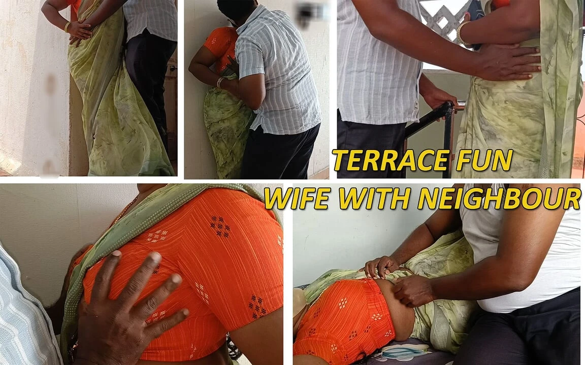 Terrace Fun – Wife Sex with Neighbour -1